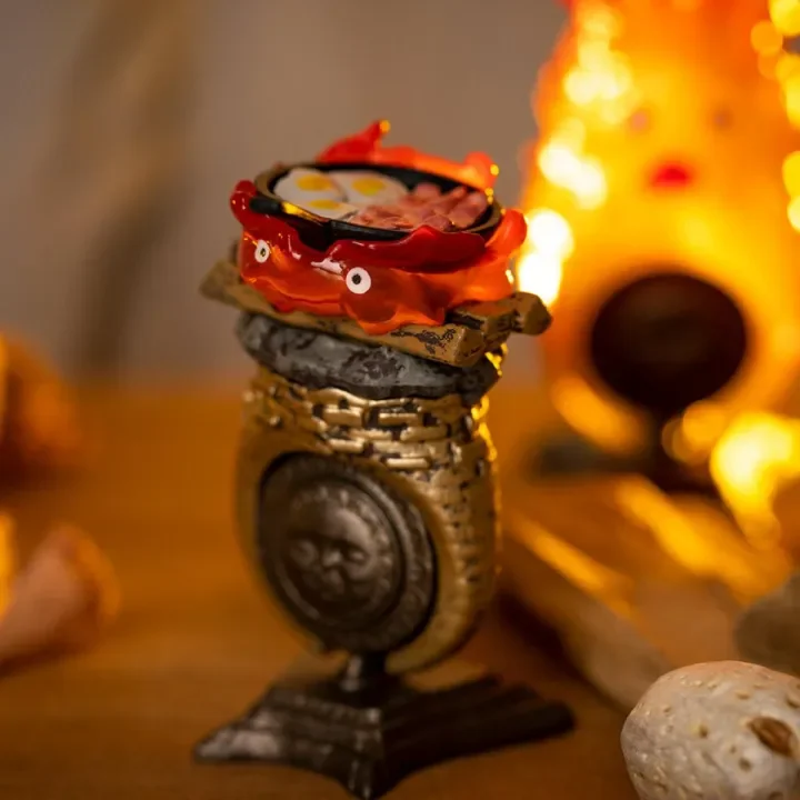 Howl’s Moving Castle Blind Box Ring Calcifer - 1 Unidade Aleatória